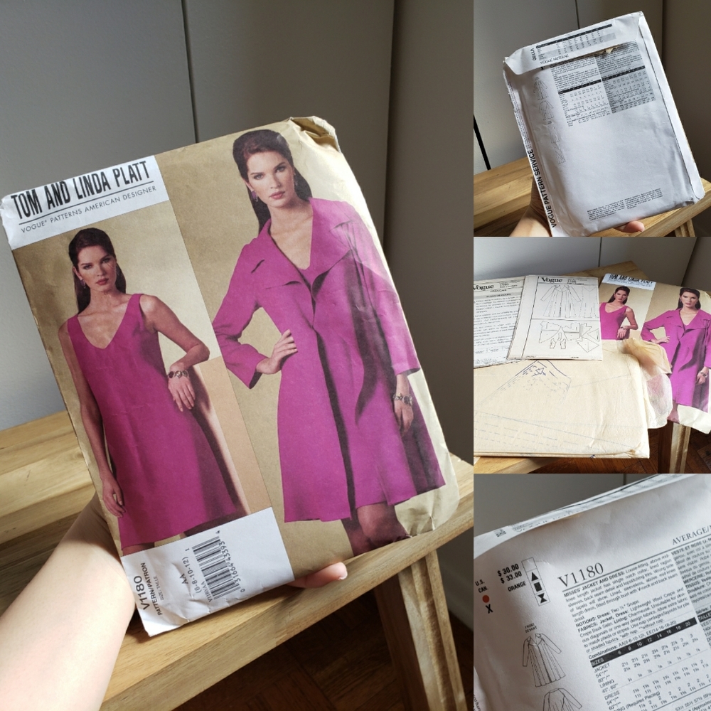 Bundle of 2 Vogue Patterns of Garment Making